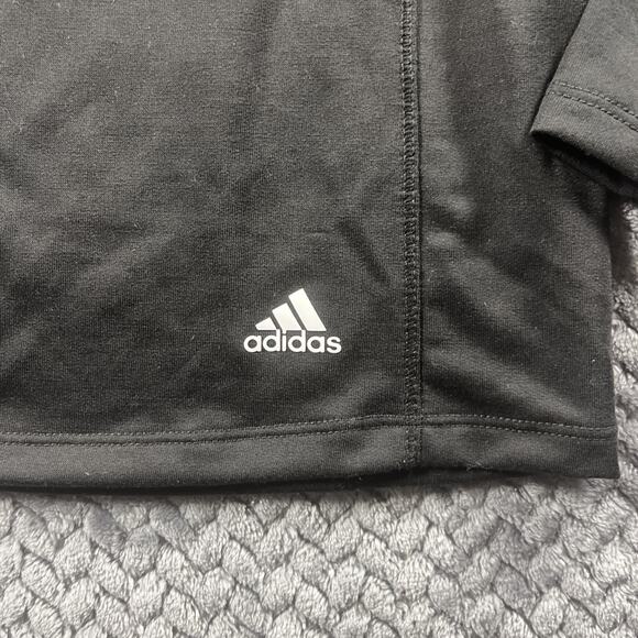 adidas Shirt, Men's Size Small, Black, 1/4 Zip Up, Golf Sweatshirt, Long Sleeve - Picture 2 of 9